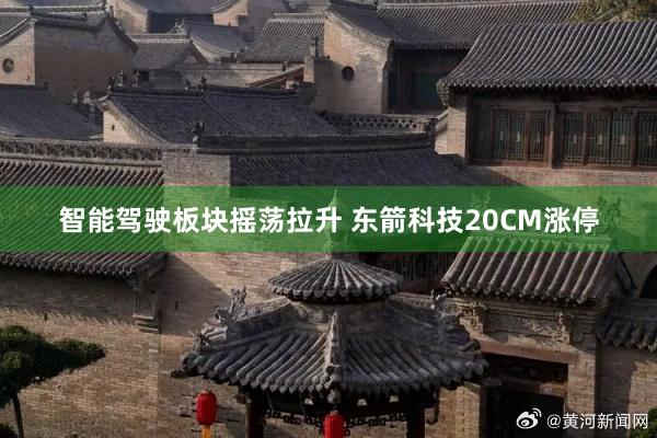 智能驾驶板块摇荡拉升 东箭科技20CM涨停